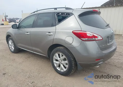 2012 Nissan Murano Sl z USA, uszkodzony, nr VIN JN8AZ1MU1CW113149